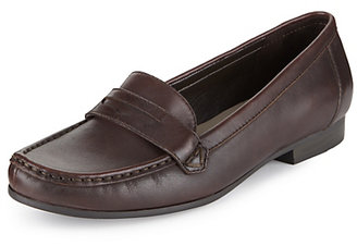 Marks and Spencer Footglove™ Leather Penny Loafers