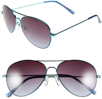Outlook Eyewear 'In Stitches' 58mm Aviator Sunglasses