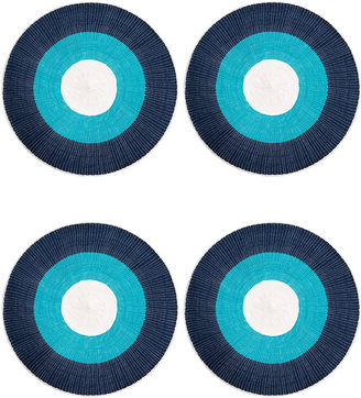 Shiraleah Adriatic Round Placemats ( Set of 4)