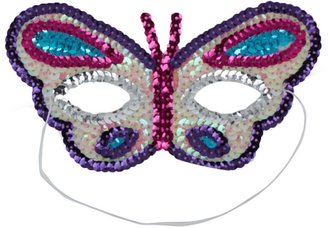 Lucy Locket Sequin Butterfly Mask