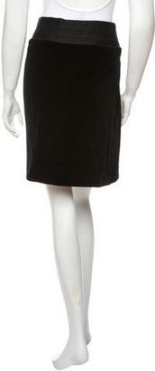 Bottega Veneta Velvet Skirt