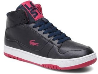 Lacoste Women's Defuse Mid Mt W Hi-Top Trainers In Blue - Size 5.5