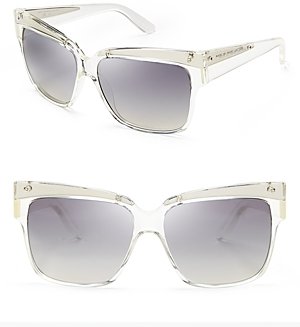 Marc by Marc Jacobs Mirrored Wayfarer Sunglasses