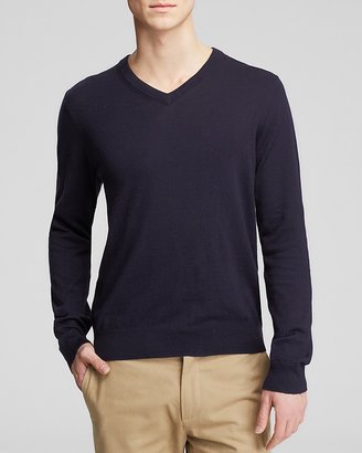 Bloomingdale's The Men's Store at Cotton Cashmere V-Neck Sweater