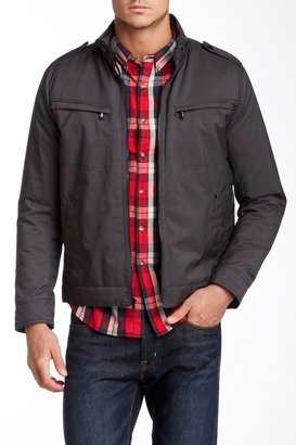 Kenneth Cole New York Midweight Zip Front Jacket