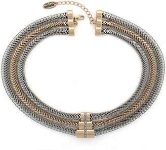 Nicole Miller Nicole By Nicole by Pav Two-Tone Multi-Chain Necklace