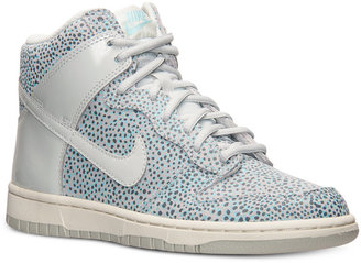 Nike Women's Dunk High Skinny Casual Sneakers from Finish Line