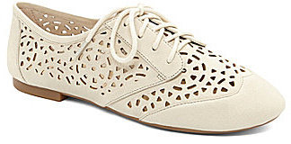 Gianni Bini Ollee Laser-Cut Perforated Oxfords