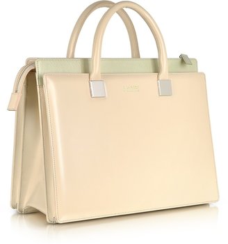 Linda Farrow Anniversary Ayers and Leather Tote