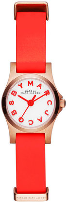 Marc by Marc Jacobs Women's Henry Infra Red Leather Strap Watch 21mm MBM1314