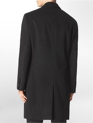 Calvin Klein Mens Cashmere Topcoat Jacket