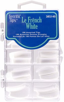 Terrific Tips Le French White Nail Tips