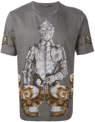 Dolce & Gabbana knight print T-shirt