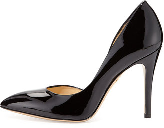 Charlotte Olympia The Lady is a Vamp Patent Pump, Black