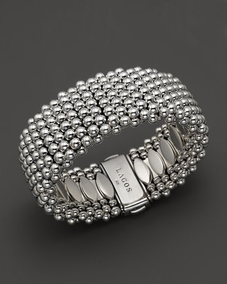 Lagos Sterling Silver Bold Caviar Bracelet
