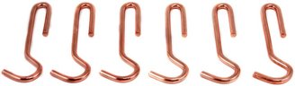 Enclume PHS-CP Straight Pot Hook, Set of 6, Copper