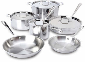 All-Clad D3 Stainless Steel 10 Piece Cookware Set