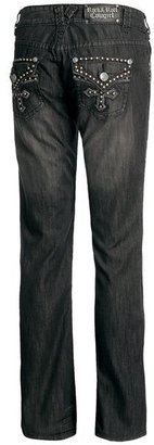 Cross Jeanswear Co. Rock & Roll Cowgirl Leather Cross Jeans - Low Rise, Bootcut (For Women)