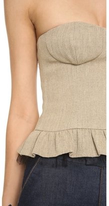 RED Valentino Bustier Top