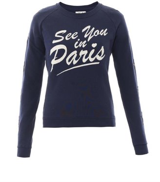 Zoe Karssen See You In Paris star sweatshirt