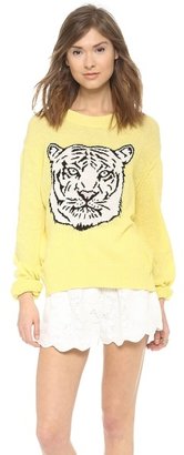 Wildfox Couture White Tiger Sweater