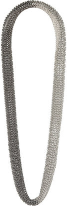 Fiona Paxton Ginger silver and gunmetal-tone necklace