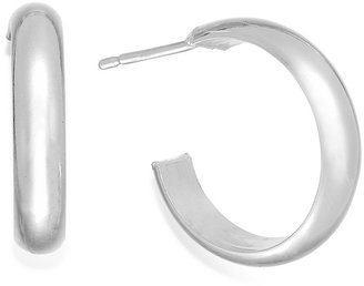 Bernini 5968 Giani Bernini Post Hoop Earrings in Sterling Silver