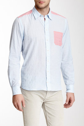 Eton Two-Tone Plaid Shirt