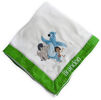 Disney The Jungle Book Plush Nursery Blanket - Personalizable