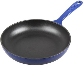 Denby Imperial Blue Cast Iron Omelette 20cm Pan