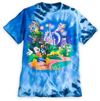 Disney Mickey Mouse and Friends Storybook Tie Dye Tee for Adults - Walt World