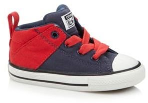 Converse Boy's navy two tone 'All Star' canvas trainers