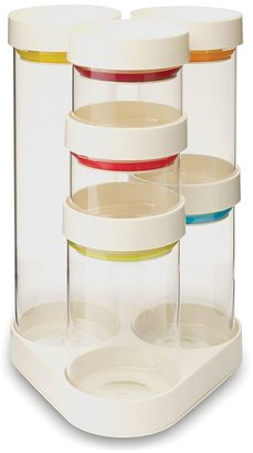 Joseph Joseph FoodStore 12-pc. Glass Storage Container Set with Carousel Base
