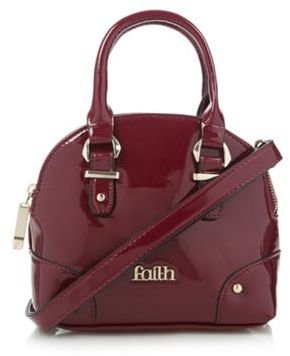 Faith Dark pink mini dome bag