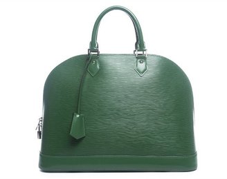 Louis Vuitton Pre-Owned Menthe Green Epi Alma MM Bag