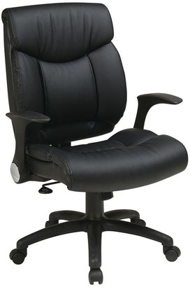 Office Star Products Faux-Leather Manager's Chair