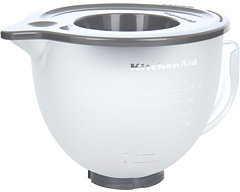 KitchenAid K5GBF 5-Quart Tilt-Head Frosted Glass Bowl with Lid