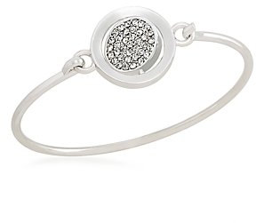 Carolee Look for the Silver Lining Word Play Double Take Bangle