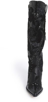 Donald J Pliner 'South' Genuine Calf Hair Tall Boot (Women)