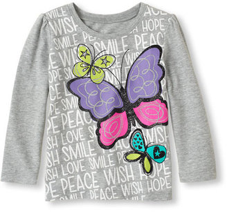 Children's Place Butterfly inspiration tee