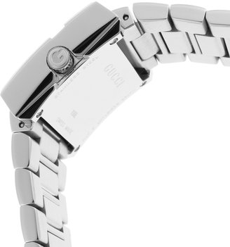Gucci 100G Stainless Steel & Silver Dial Watch, 31mm