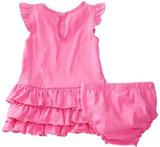 Hello Kitty Glitter Graphic Ruffled Dress & Bloomer Set (Baby Girls)