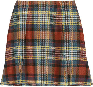 Vivienne Westwood Rocket tartan mini skirt