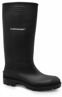 Dunlop Kids Wellington Junior Boots Boys Waterproof Calf Height Rubber Outsole