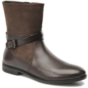 Ecco Women's Touch 15B Rounded toe Ankle Boots in Brown