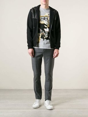 Marc by Marc Jacobs panelled panel hoodie