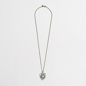 J.Crew Factory Factory crystal pendant necklace