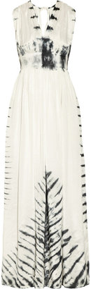 Vix Swimwear 2217 Vix Guaia tie-dyed cotton maxi dress