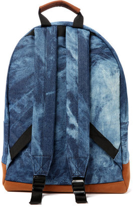 Mi-Pac The Denim Dye Backpack in Blue