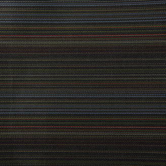 Chilewich Multi Stripe Self-Bound Rug - Jewel